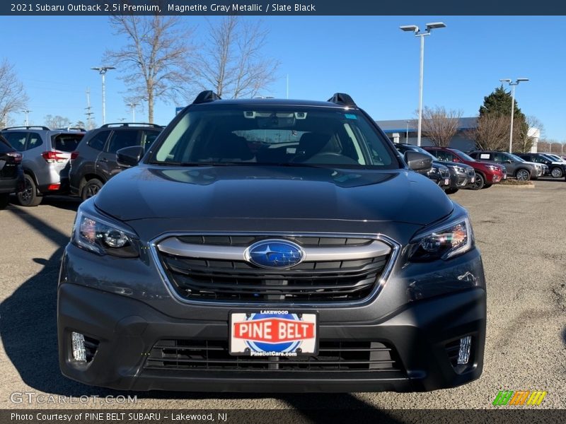 Magnetite Gray Metallic / Slate Black 2021 Subaru Outback 2.5i Premium