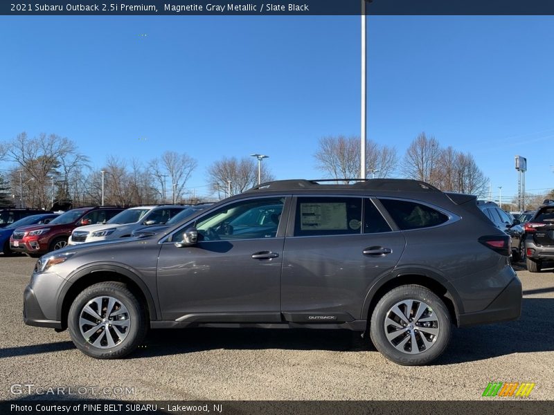 Magnetite Gray Metallic / Slate Black 2021 Subaru Outback 2.5i Premium