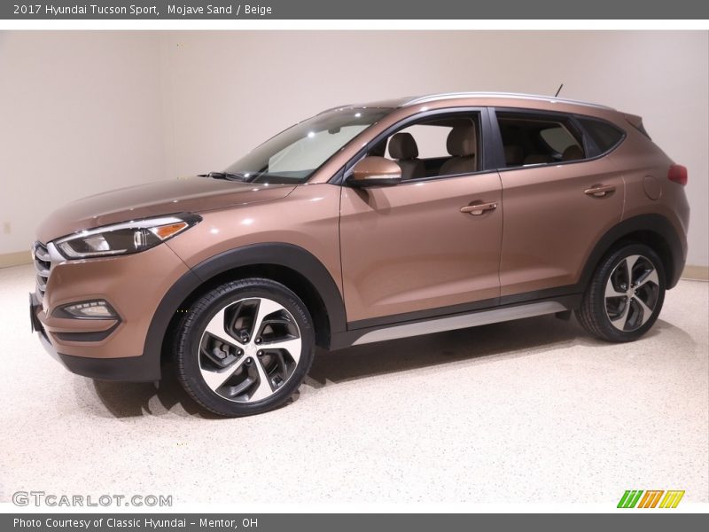 Mojave Sand / Beige 2017 Hyundai Tucson Sport
