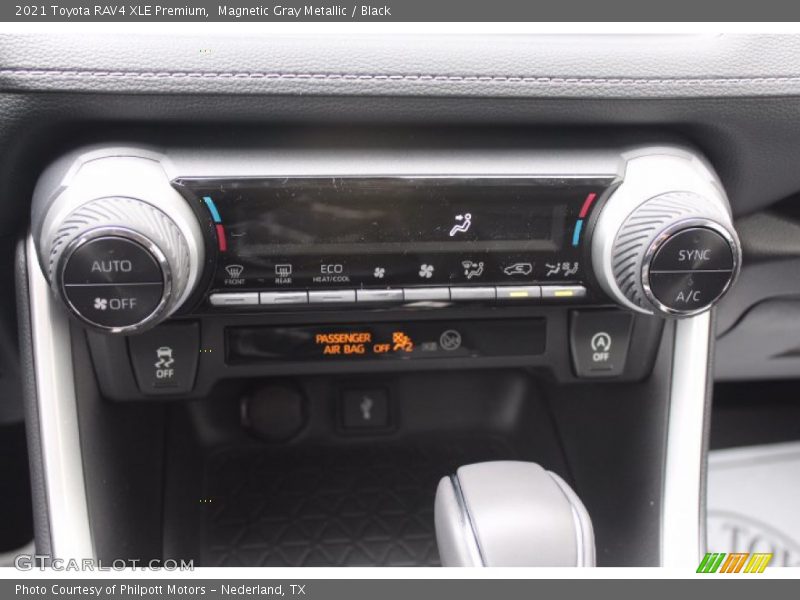 Magnetic Gray Metallic / Black 2021 Toyota RAV4 XLE Premium