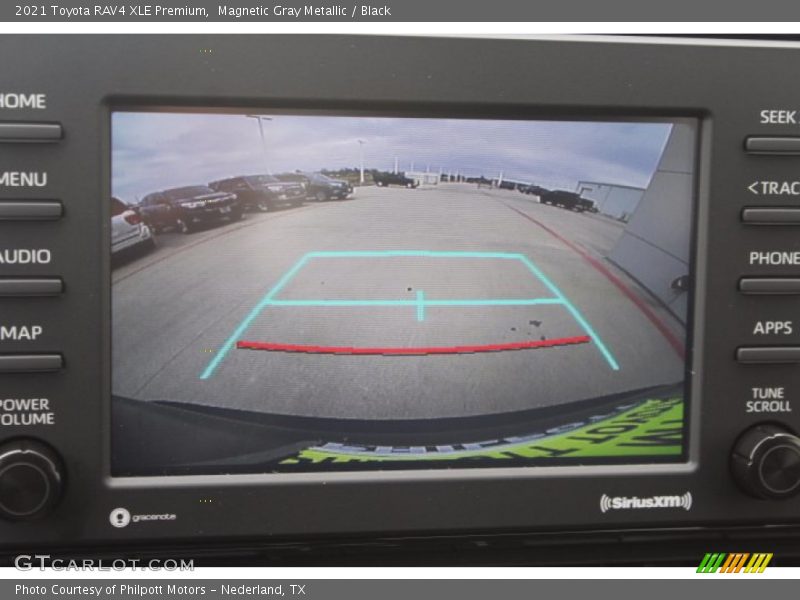 Magnetic Gray Metallic / Black 2021 Toyota RAV4 XLE Premium