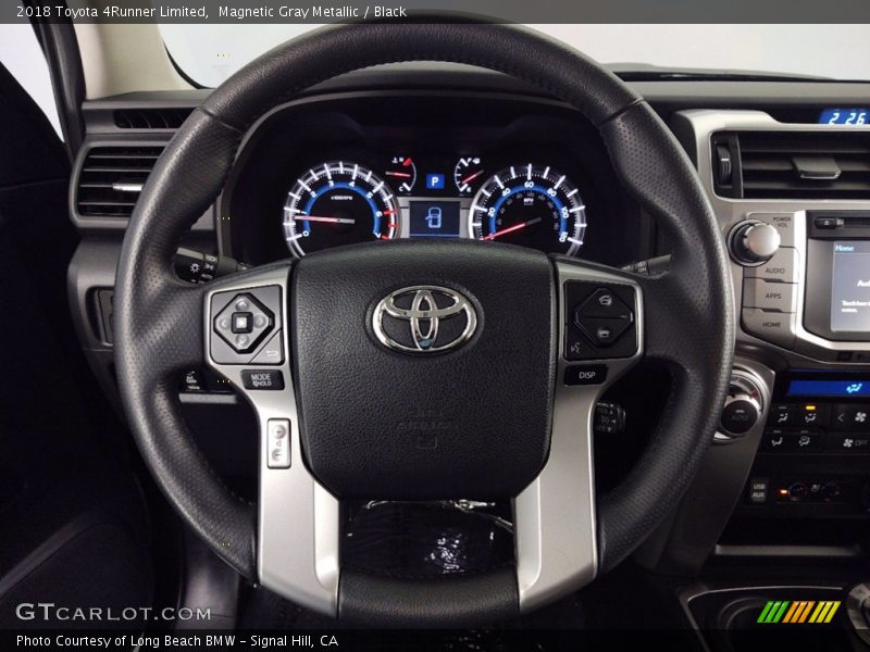 Magnetic Gray Metallic / Black 2018 Toyota 4Runner Limited