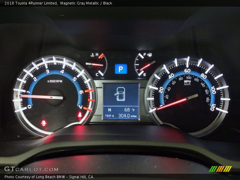 Magnetic Gray Metallic / Black 2018 Toyota 4Runner Limited