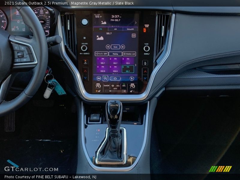 Magnetite Gray Metallic / Slate Black 2021 Subaru Outback 2.5i Premium