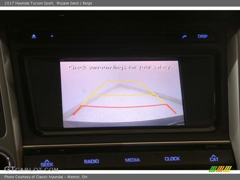 Mojave Sand / Beige 2017 Hyundai Tucson Sport