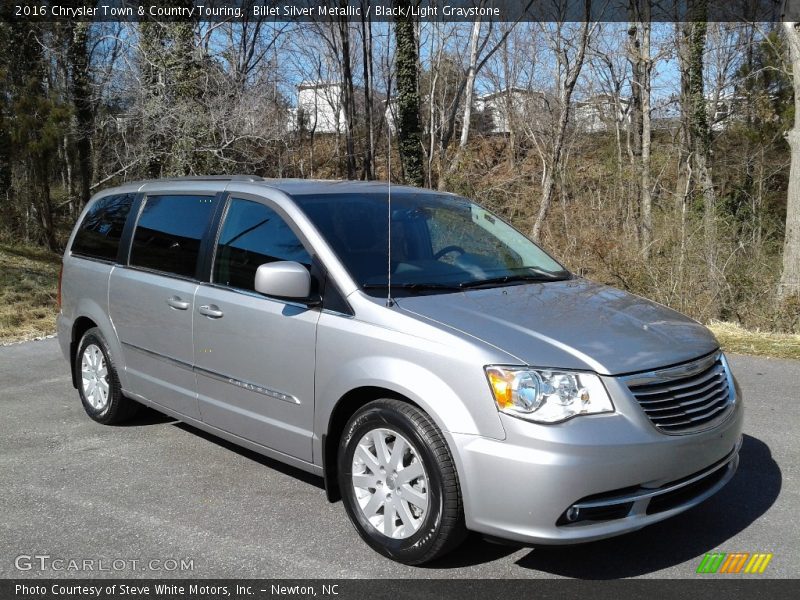 Billet Silver Metallic / Black/Light Graystone 2016 Chrysler Town & Country Touring