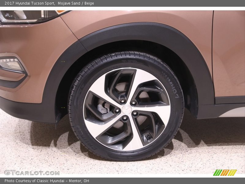 Mojave Sand / Beige 2017 Hyundai Tucson Sport