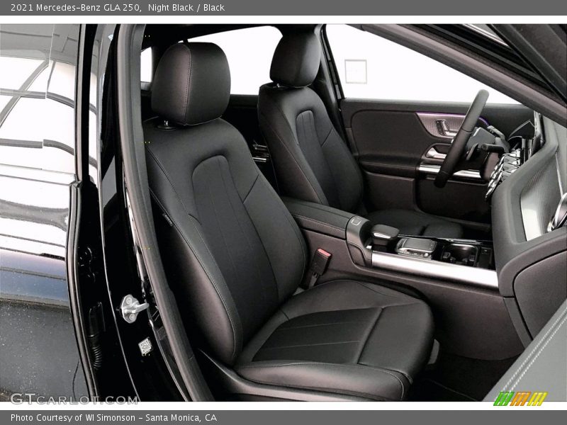 Night Black / Black 2021 Mercedes-Benz GLA 250