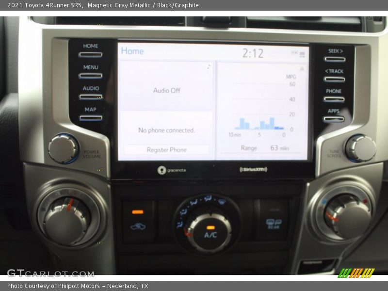 Magnetic Gray Metallic / Black/Graphite 2021 Toyota 4Runner SR5