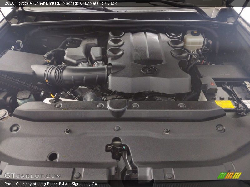 Magnetic Gray Metallic / Black 2018 Toyota 4Runner Limited