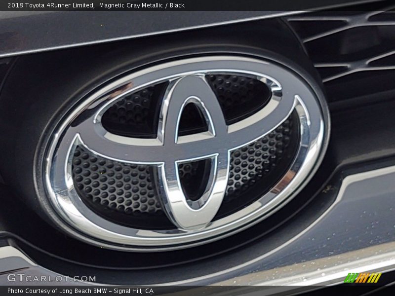 Magnetic Gray Metallic / Black 2018 Toyota 4Runner Limited