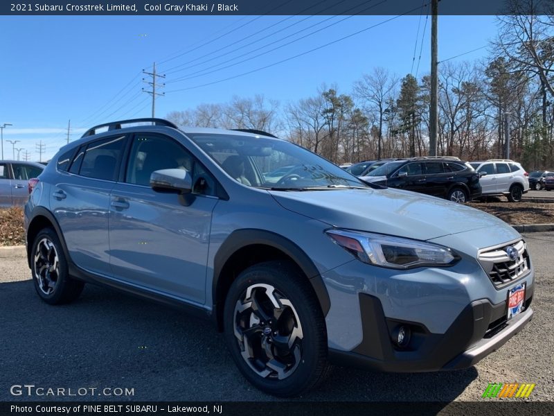 Cool Gray Khaki / Black 2021 Subaru Crosstrek Limited