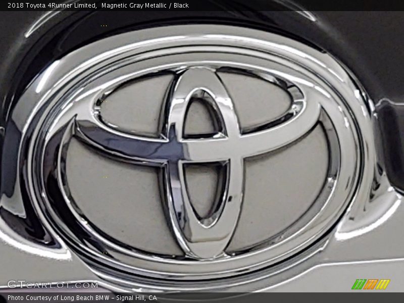 Magnetic Gray Metallic / Black 2018 Toyota 4Runner Limited