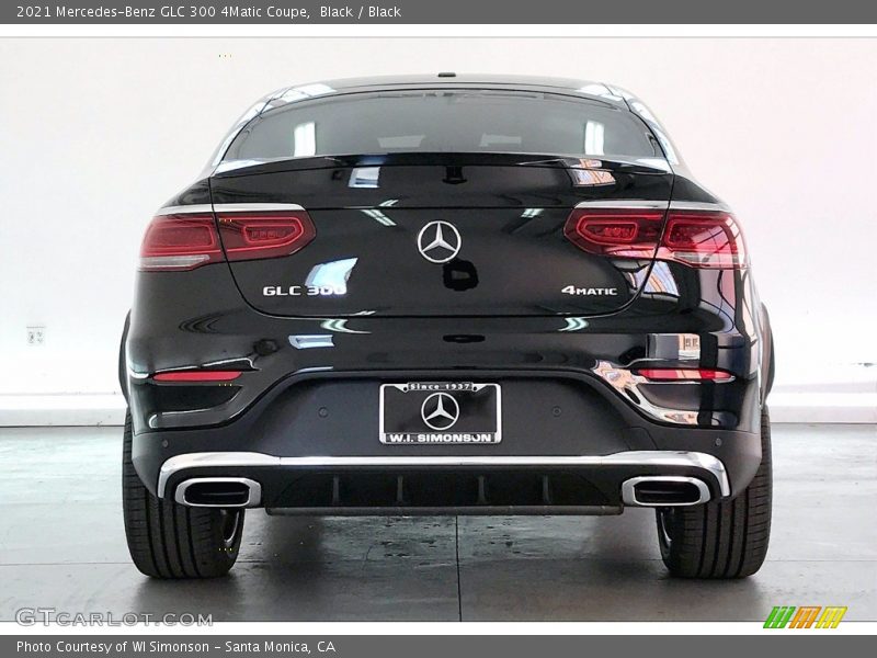 Black / Black 2021 Mercedes-Benz GLC 300 4Matic Coupe