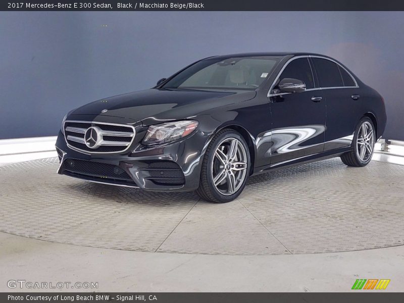 Black / Macchiato Beige/Black 2017 Mercedes-Benz E 300 Sedan