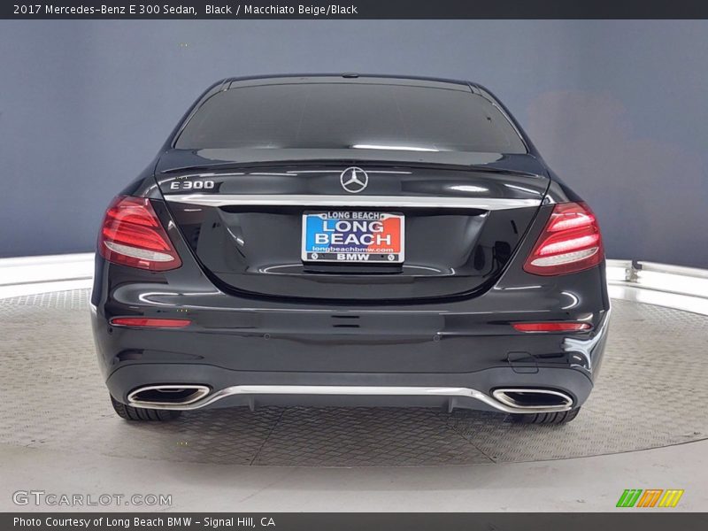 Black / Macchiato Beige/Black 2017 Mercedes-Benz E 300 Sedan