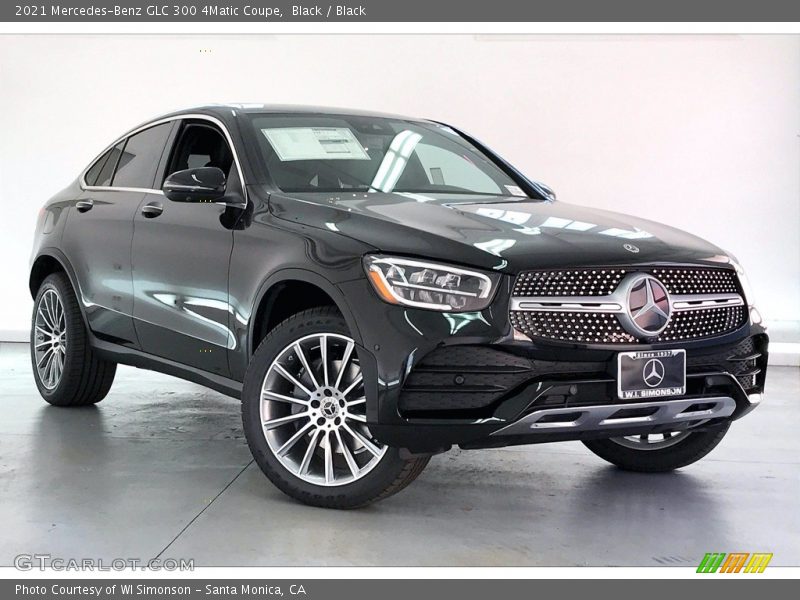 Black / Black 2021 Mercedes-Benz GLC 300 4Matic Coupe