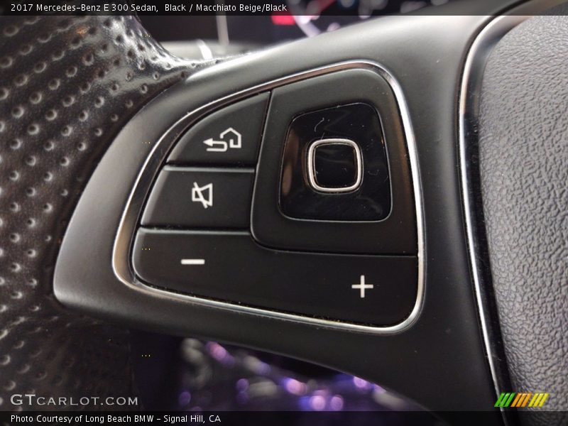 Controls of 2017 E 300 Sedan