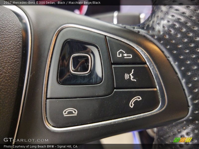 Controls of 2017 E 300 Sedan