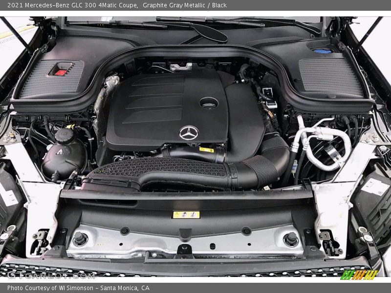 Graphite Gray Metallic / Black 2021 Mercedes-Benz GLC 300 4Matic Coupe