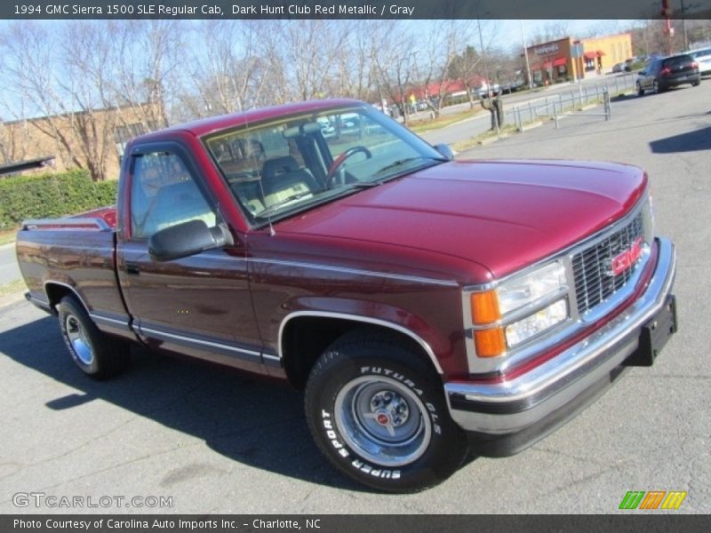 Front 3/4 View of 1994 Sierra 1500 SLE Regular Cab