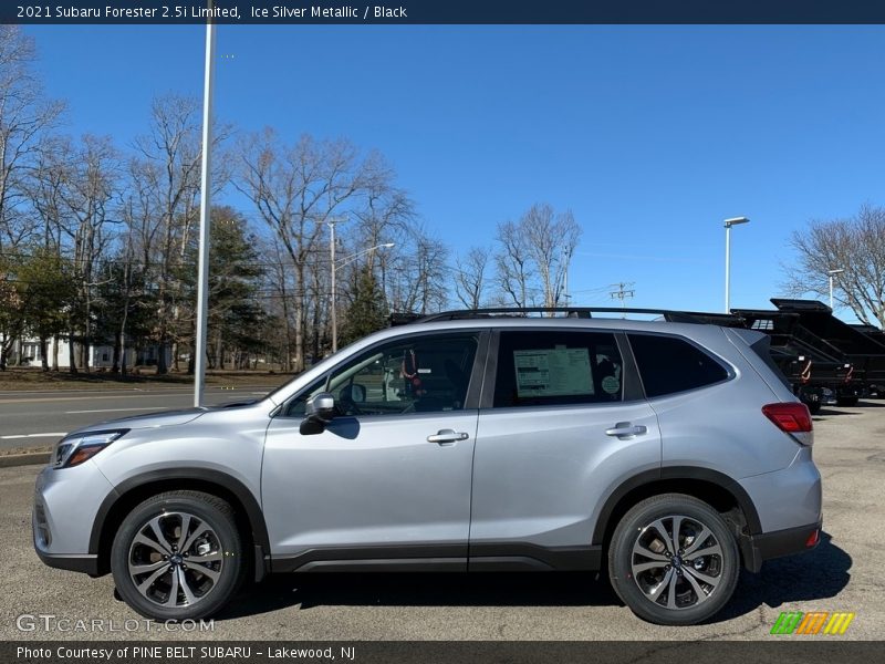 Ice Silver Metallic / Black 2021 Subaru Forester 2.5i Limited