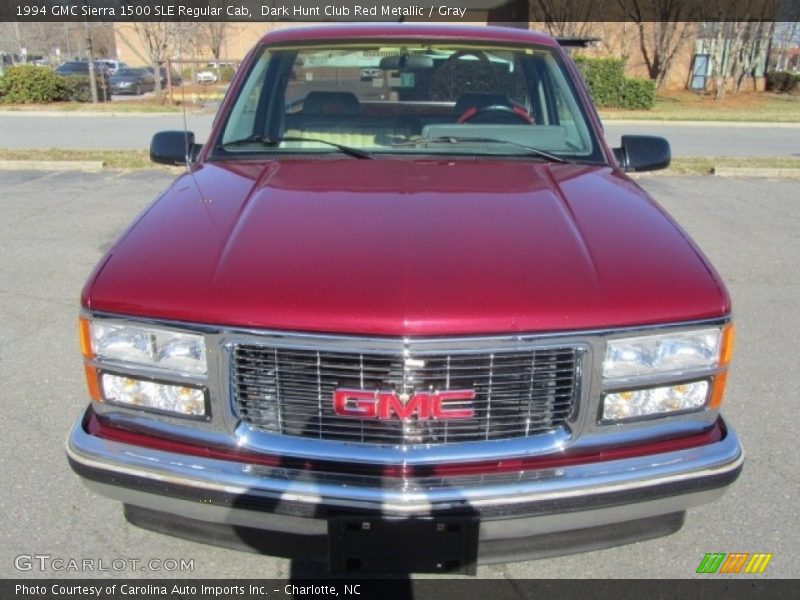  1994 Sierra 1500 SLE Regular Cab Dark Hunt Club Red Metallic