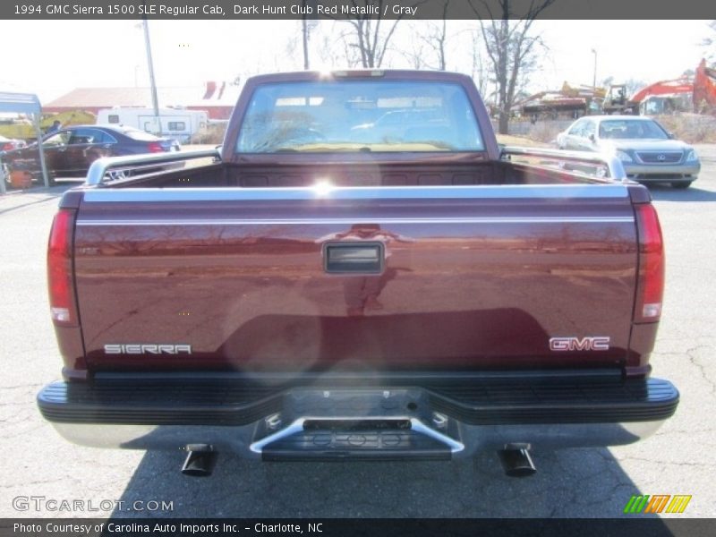  1994 Sierra 1500 SLE Regular Cab Dark Hunt Club Red Metallic