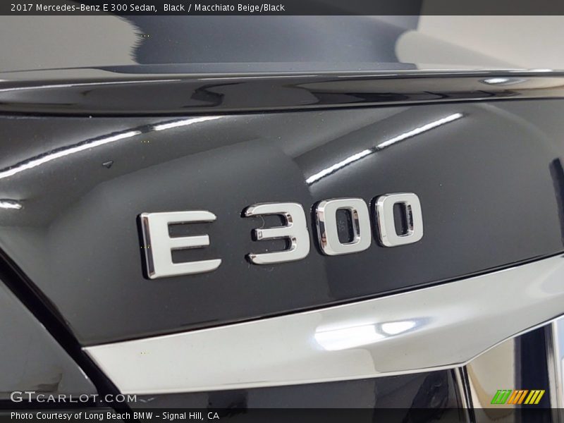 Black / Macchiato Beige/Black 2017 Mercedes-Benz E 300 Sedan