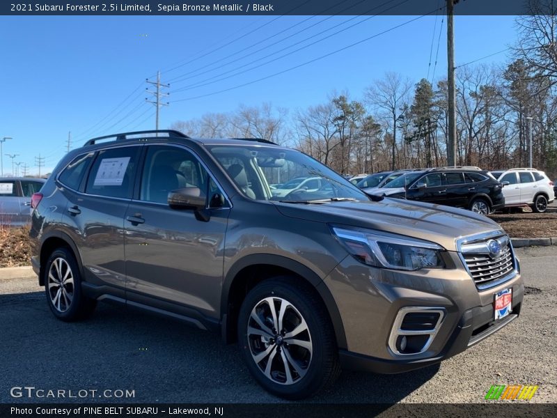 Sepia Bronze Metallic / Black 2021 Subaru Forester 2.5i Limited