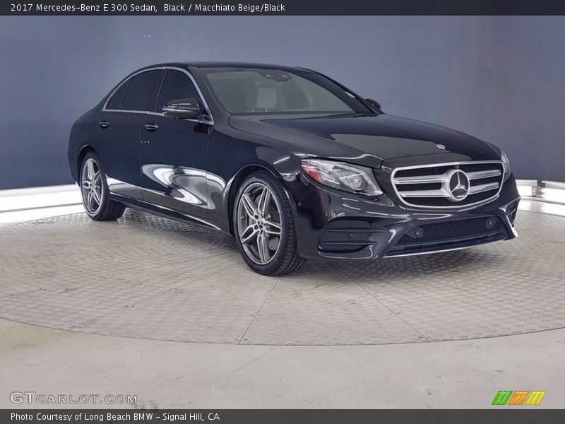 Black / Macchiato Beige/Black 2017 Mercedes-Benz E 300 Sedan