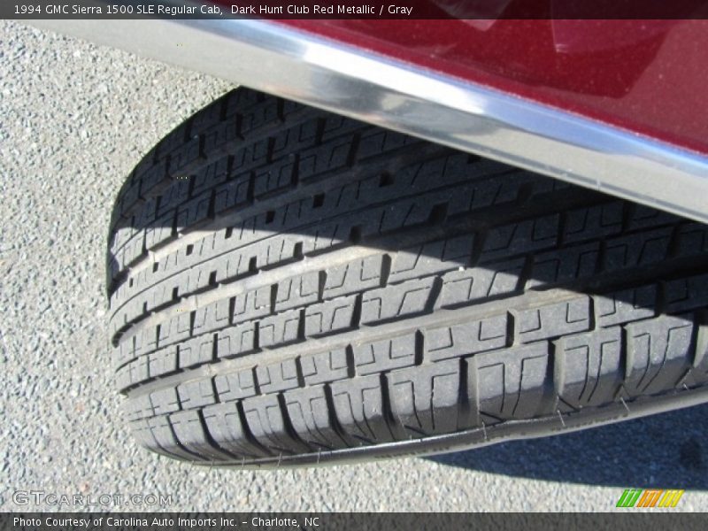 Dark Hunt Club Red Metallic / Gray 1994 GMC Sierra 1500 SLE Regular Cab