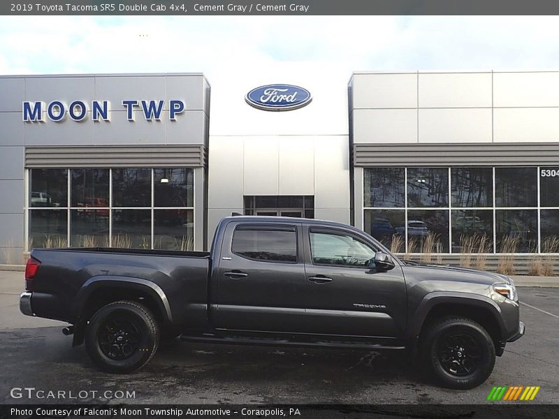 Cement Gray / Cement Gray 2019 Toyota Tacoma SR5 Double Cab 4x4