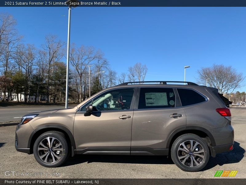 Sepia Bronze Metallic / Black 2021 Subaru Forester 2.5i Limited
