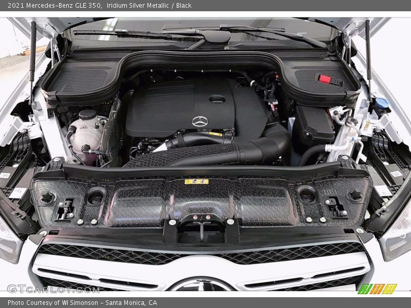 Iridium Silver Metallic / Black 2021 Mercedes-Benz GLE 350
