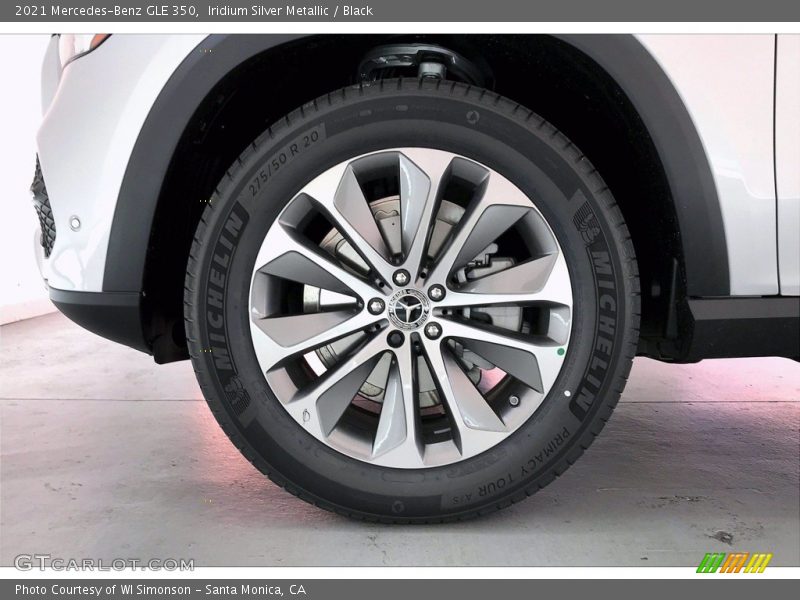 Iridium Silver Metallic / Black 2021 Mercedes-Benz GLE 350
