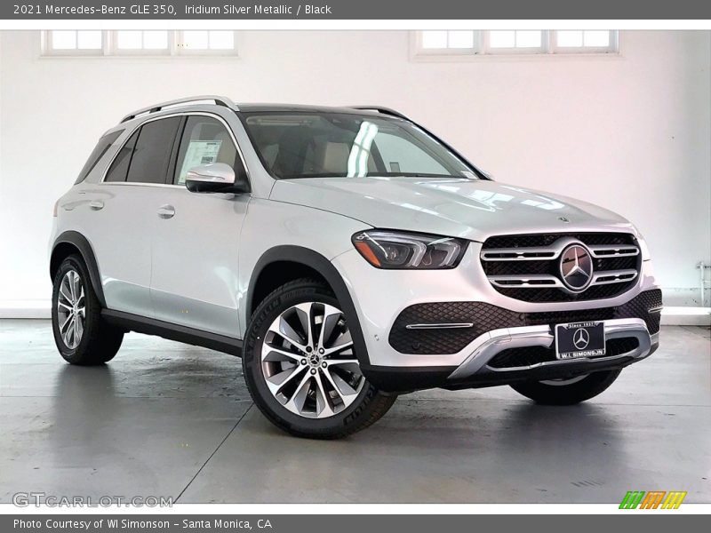 Iridium Silver Metallic / Black 2021 Mercedes-Benz GLE 350