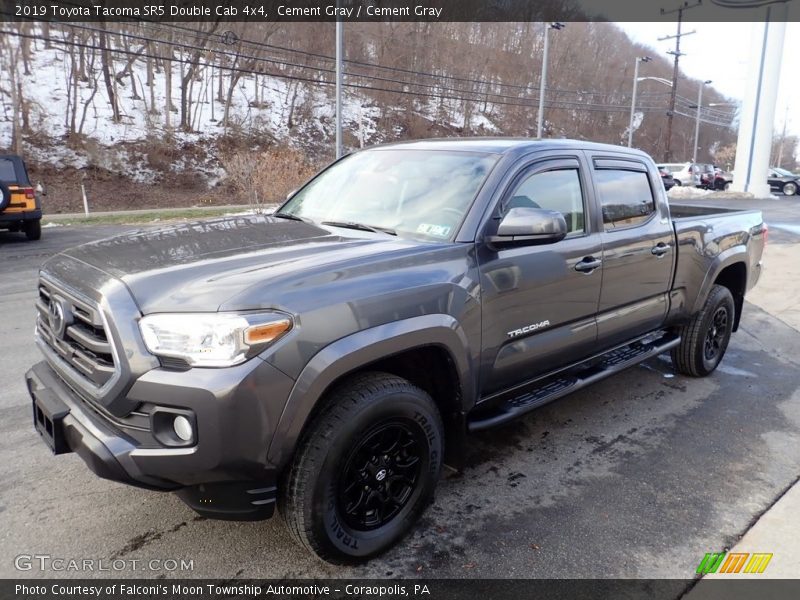 Cement Gray / Cement Gray 2019 Toyota Tacoma SR5 Double Cab 4x4