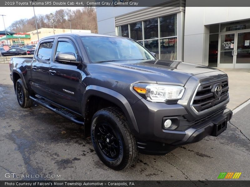 Cement Gray / Cement Gray 2019 Toyota Tacoma SR5 Double Cab 4x4