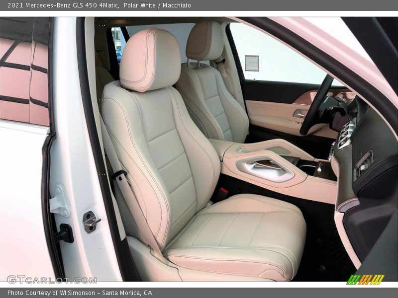 Polar White / Macchiato 2021 Mercedes-Benz GLS 450 4Matic