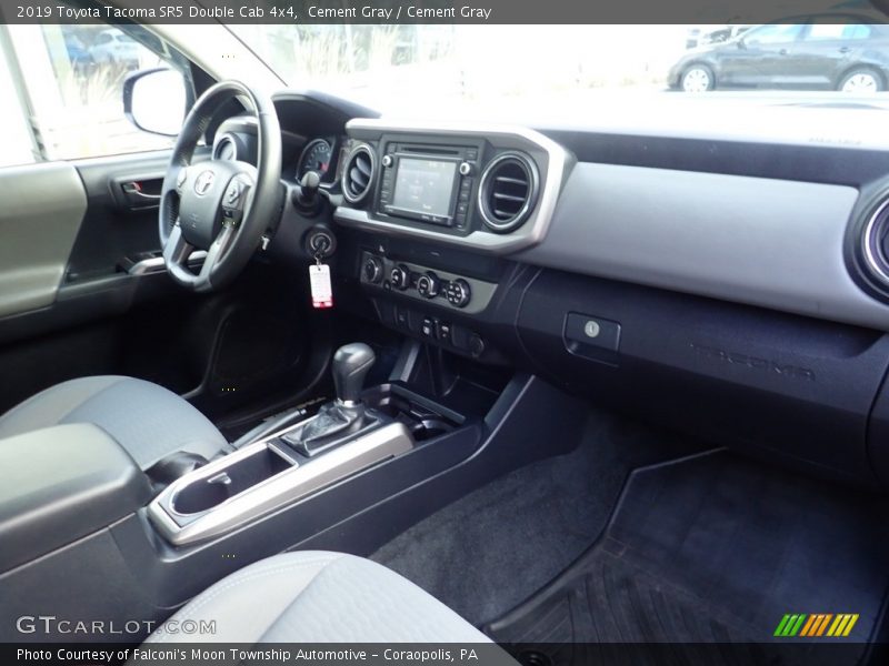 Cement Gray / Cement Gray 2019 Toyota Tacoma SR5 Double Cab 4x4