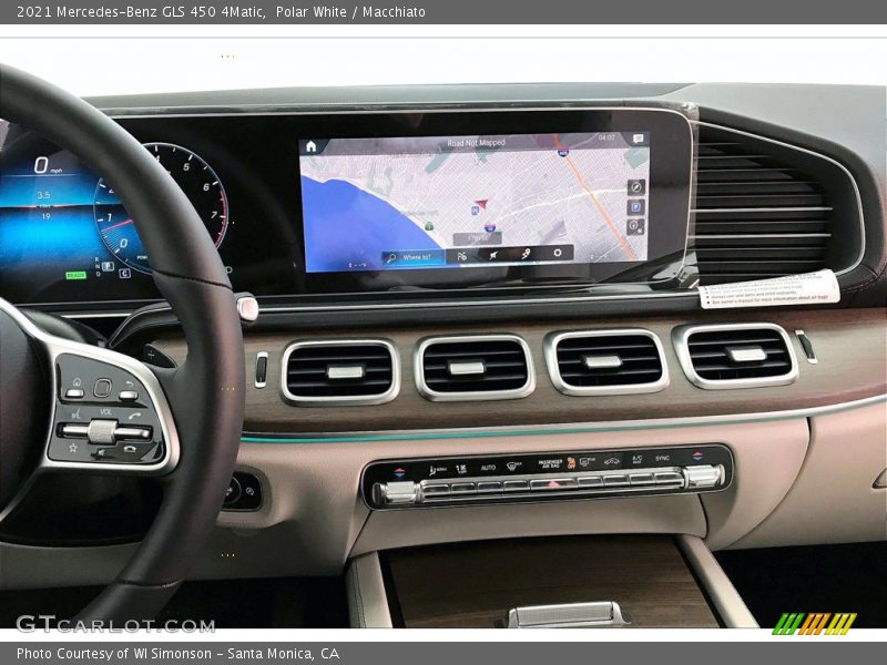 Polar White / Macchiato 2021 Mercedes-Benz GLS 450 4Matic