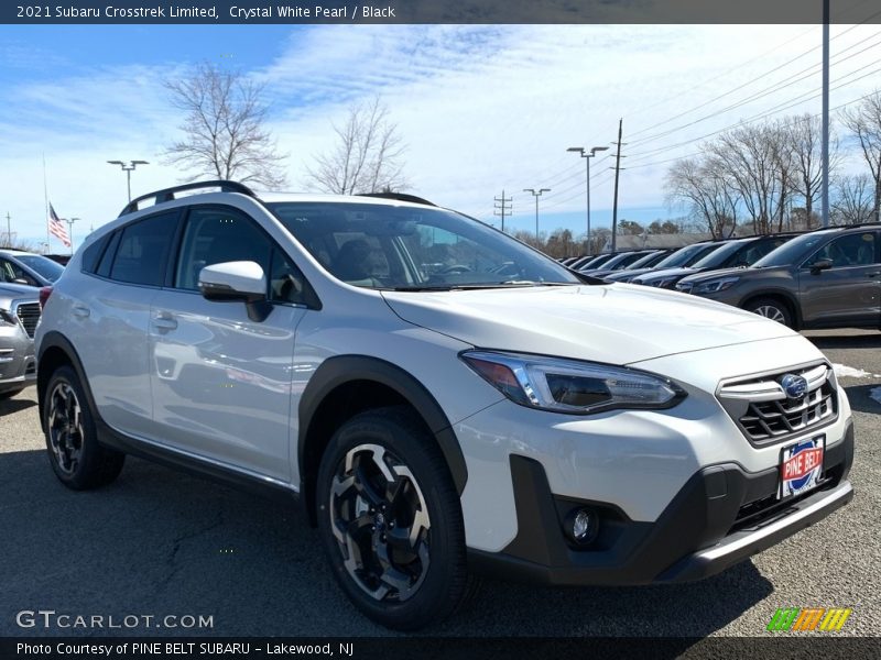 Crystal White Pearl / Black 2021 Subaru Crosstrek Limited