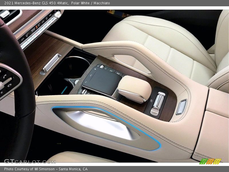 Polar White / Macchiato 2021 Mercedes-Benz GLS 450 4Matic