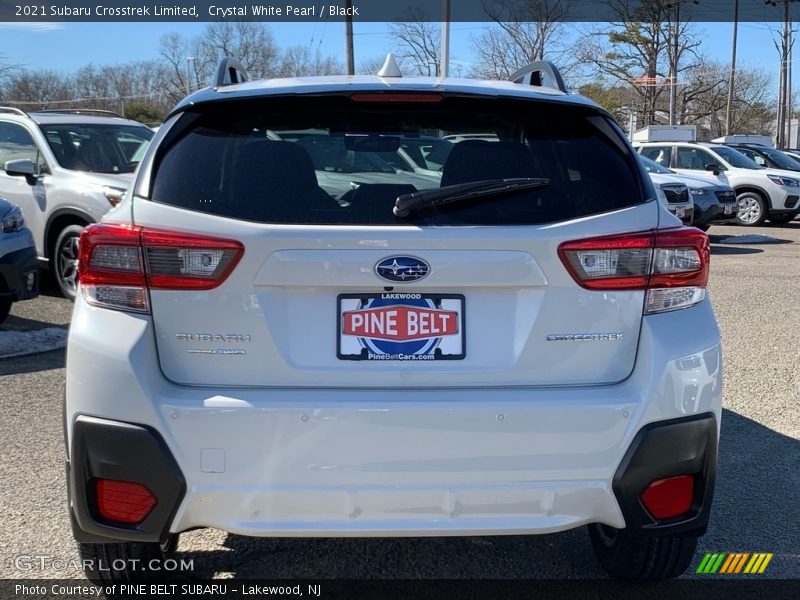 Crystal White Pearl / Black 2021 Subaru Crosstrek Limited