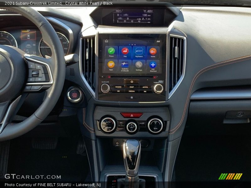 Crystal White Pearl / Black 2021 Subaru Crosstrek Limited