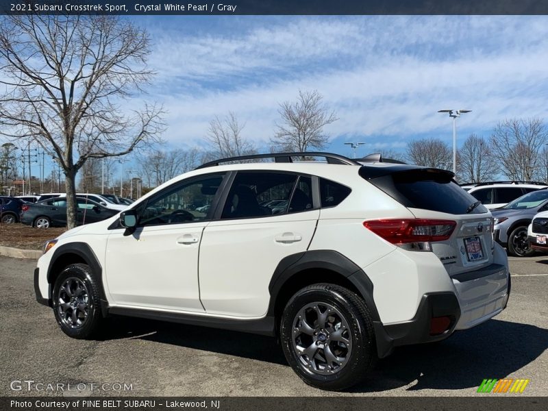 Crystal White Pearl / Gray 2021 Subaru Crosstrek Sport