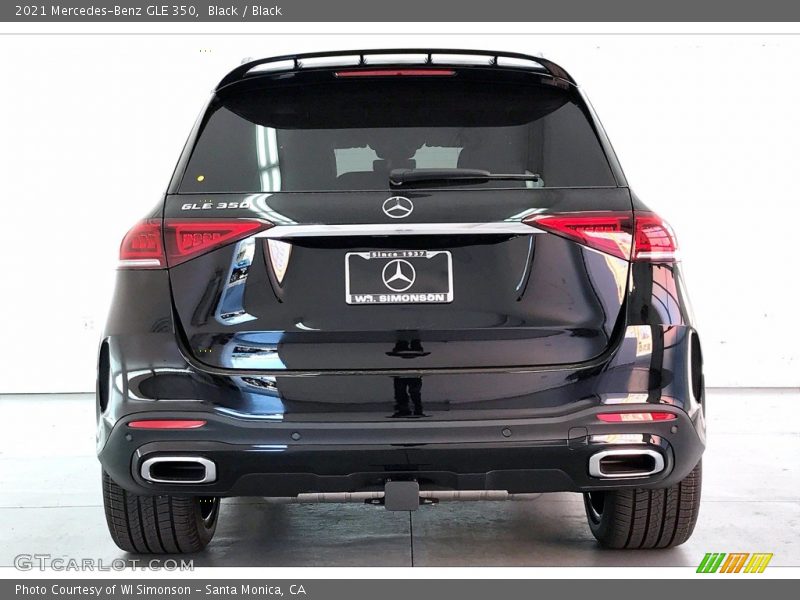 Black / Black 2021 Mercedes-Benz GLE 350