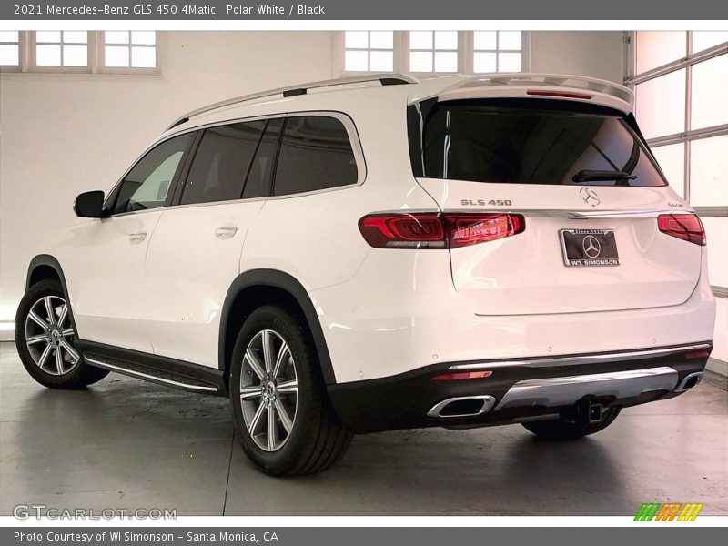 Polar White / Black 2021 Mercedes-Benz GLS 450 4Matic