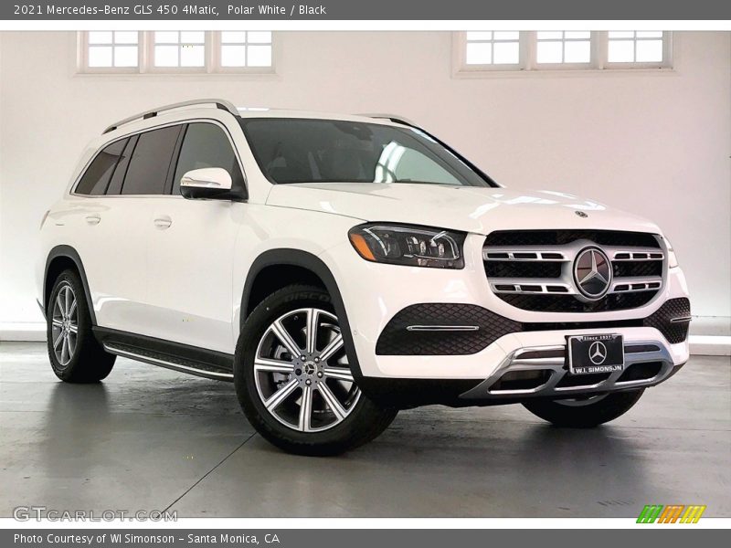 Polar White / Black 2021 Mercedes-Benz GLS 450 4Matic